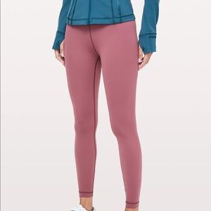 Wunder Under Hi-Rise Luxtreme 25” Misty Merlot Size 6